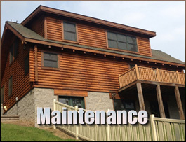  Falkland, North Carolina Log Home Maintenance